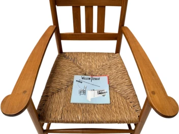 Two Art Nouveau Brabant Club Chairs or Easy Chairs by Willem Penaat, 1900s